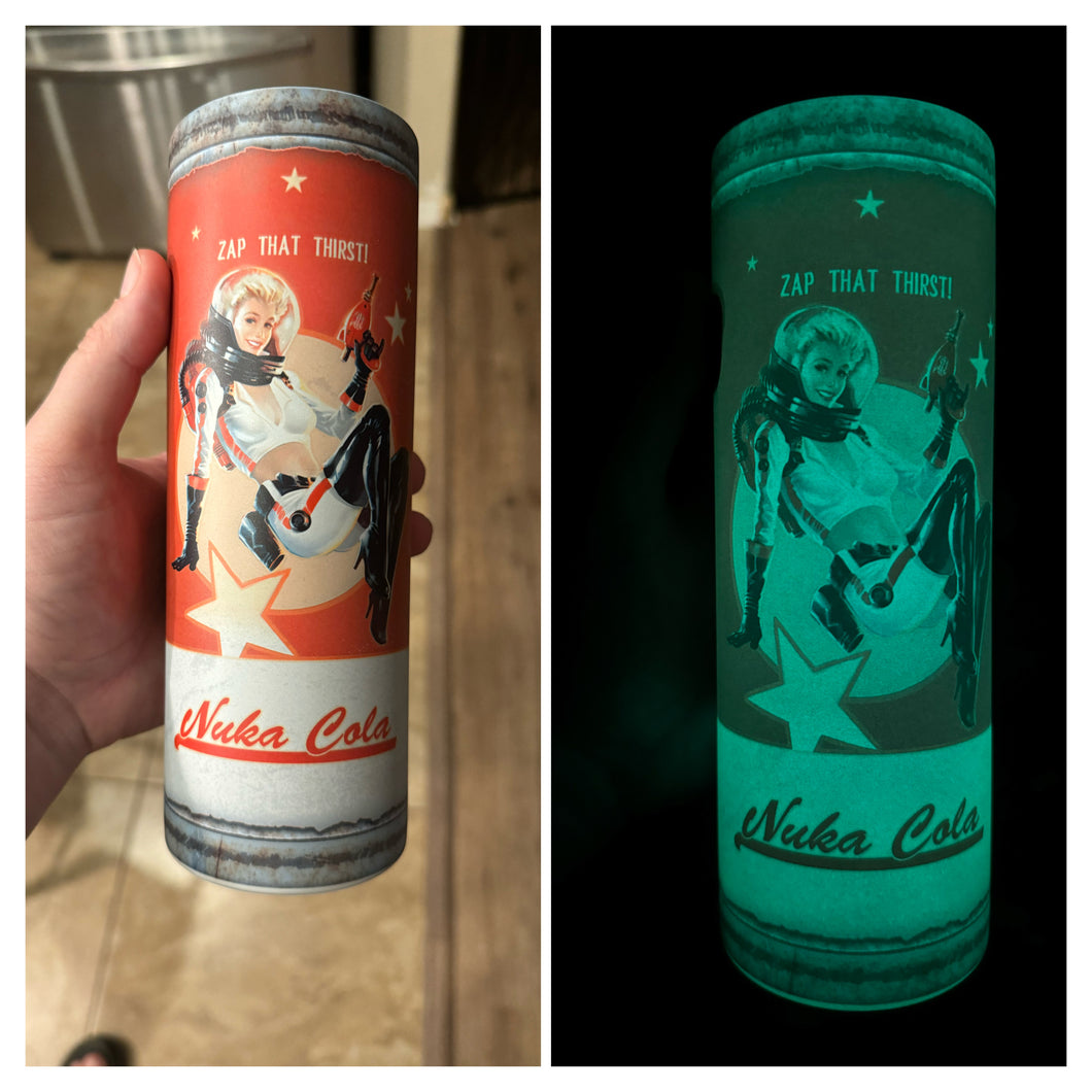 glow-in-the-dark Nuka Cola