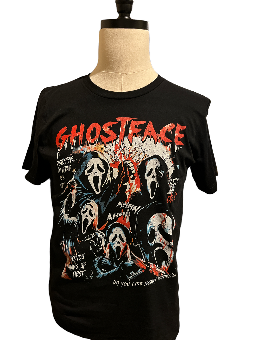 Ghostface t shirt
